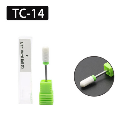 OGEYERO svrdla za nokte Plamena keramička rezača za manikuru Električna pedikura Bitovi za nokte Turpije za skidanje gela Alati za nokte