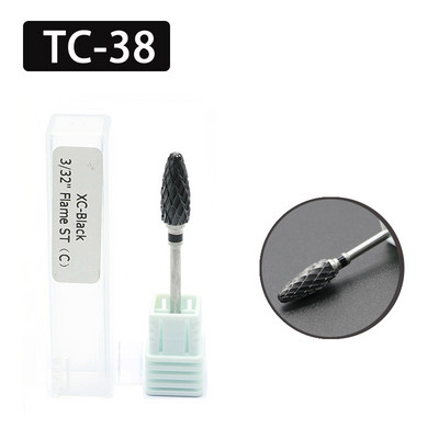 OGEYERO svrdla za nokte Plamena keramička rezača za manikuru Električna pedikura Bitovi za nokte Turpije za skidanje gela Alati za nokte