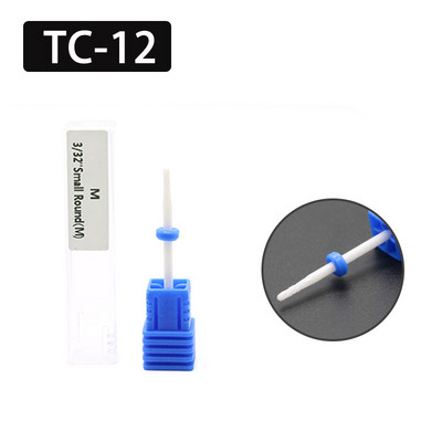 OGEYERO svrdla za nokte Plamena keramička rezača za manikuru Električna pedikura Bitovi za nokte Turpije za skidanje gela Alati za nokte