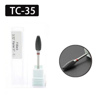 OGEYERO svrdla za nokte Plamena keramička rezača za manikuru Električna pedikura Bitovi za nokte Turpije za skidanje gela Alati za nokte