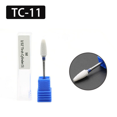 OGEYERO svrdla za nokte Plamena keramička rezača za manikuru Električna pedikura Bitovi za nokte Turpije za skidanje gela Alati za nokte