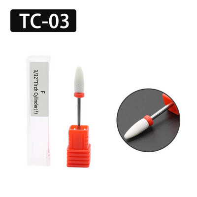 OGEYERO svrdla za nokte Plamena keramička rezača za manikuru Električna pedikura Bitovi za nokte Turpije za skidanje gela Alati za nokte