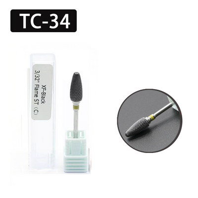 OGEYERO svrdla za nokte Plamena keramička rezača za manikuru Električna pedikura Bitovi za nokte Turpije za skidanje gela Alati za nokte