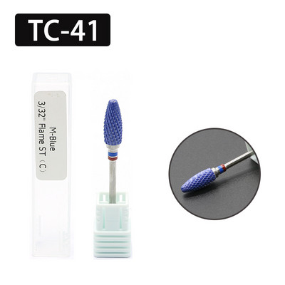 OGEYERO svrdla za nokte Plamena keramička rezača za manikuru Električna pedikura Bitovi za nokte Turpije za skidanje gela Alati za nokte