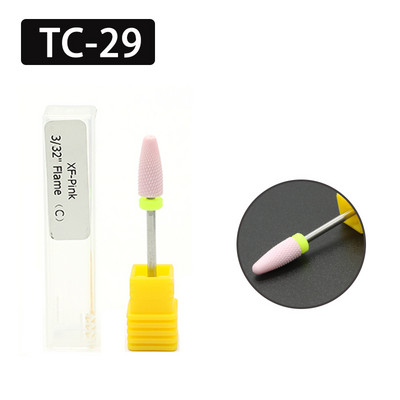 OGEYERO svrdla za nokte Plamena keramička rezača za manikuru Električna pedikura Bitovi za nokte Turpije za skidanje gela Alati za nokte