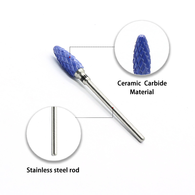 OGEYERO svrdla za nokte Plamena keramička rezača za manikuru Električna pedikura Bitovi za nokte Turpije za skidanje gela Alati za nokte