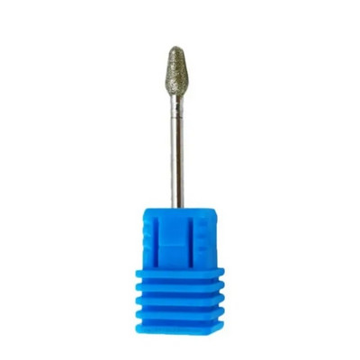 Lodveida frēzes manikīram Dimanta nagu urbji Burs piederumi urbjiem nagu griezēja uzgalis