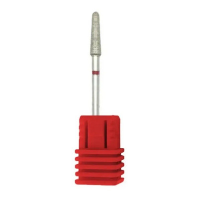 Lodveida frēzes manikīram Dimanta nagu urbji Burs piederumi urbjiem nagu griezēja uzgalis