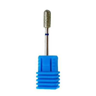 Lodveida frēzes manikīram Dimanta nagu urbji Burs piederumi urbjiem nagu griezēja uzgalis