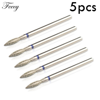 5gab Dimanta nagu urbjmašīnu komplekti frēze viss manikīram Mašīnas uzgaļa instrumenti Aksesuāri kutikulas tīrīšanai nagu želejas noņemšanai