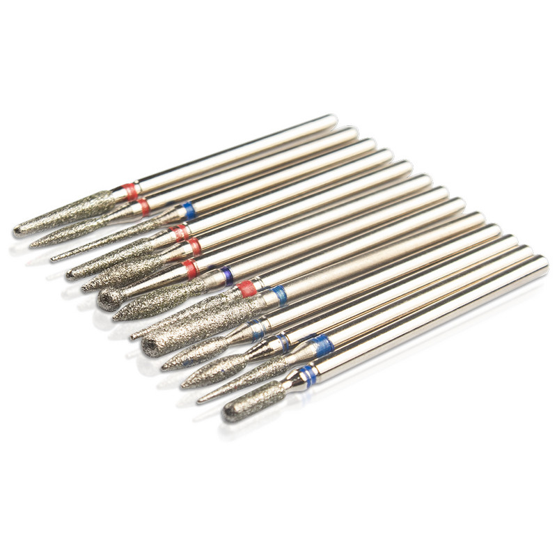 5gab Dimanta nagu urbjmašīnu komplekti frēze viss manikīram Mašīnas uzgaļa instrumenti Aksesuāri kutikulas tīrīšanai nagu želejas noņemšanai