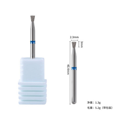 Cuticle Clean körömfúrófej Távolítsa el a túlfolyó ragasztót eszköz Köröm élkezelés Gyémánt csiszológép tartozékok