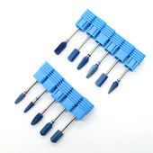 Jauns volframa tērauda nagu urbjmašīnas frēzes manikīram pedikīram nagu vīles Bufera nagu slīpēšanas aprīkojums piederumu rīki