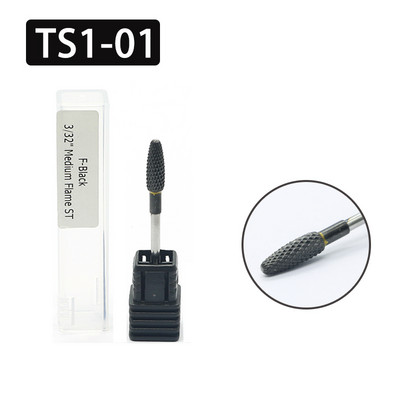 Jauns volframa tērauda nagu urbjmašīnas frēzes manikīram pedikīram nagu vīles Bufera nagu slīpēšanas aprīkojums piederumu rīki