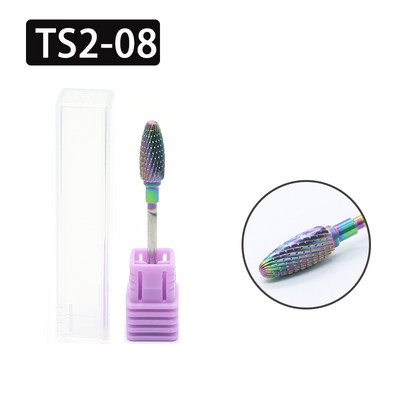 OGEYERO NOVO Svrdlo za nokte od volfram karbida Glodalo za manikuru Pedikura Turpije za nokte Pufer Dodatna oprema za nail art