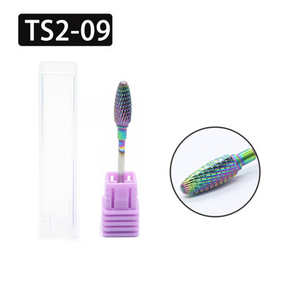 OGEYERO NOVO Svrdlo za nokte od volfram karbida Glodalo za manikuru Pedikura Turpije za nokte Pufer Dodatna oprema za nail art