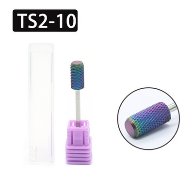 OGEYERO NOVO Svrdlo za nokte od volfram karbida Glodalo za manikuru Pedikura Turpije za nokte Pufer Dodatna oprema za nail art