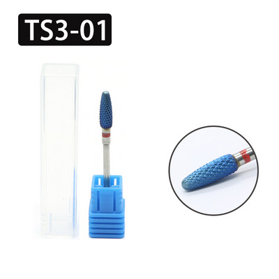 OGEYERO NOVO Svrdlo za nokte od volfram karbida Glodalo za manikuru Pedikura Turpije za nokte Pufer Dodatna oprema za nail art