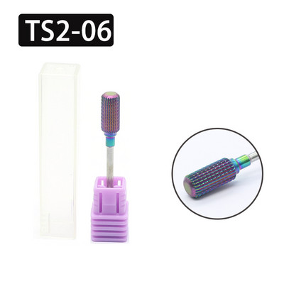 OGEYERO NOVO Svrdlo za nokte od volfram karbida Glodalo za manikuru Pedikura Turpije za nokte Pufer Dodatna oprema za nail art