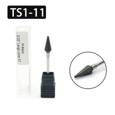 OGEYERO NOVO Svrdlo za nokte od volfram karbida Glodalo za manikuru Pedikura Turpije za nokte Pufer Dodatna oprema za nail art