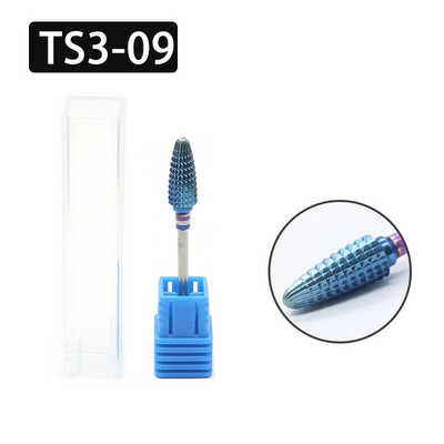 OGEYERO NOVO Svrdlo za nokte od volfram karbida Glodalo za manikuru Pedikura Turpije za nokte Pufer Dodatna oprema za nail art