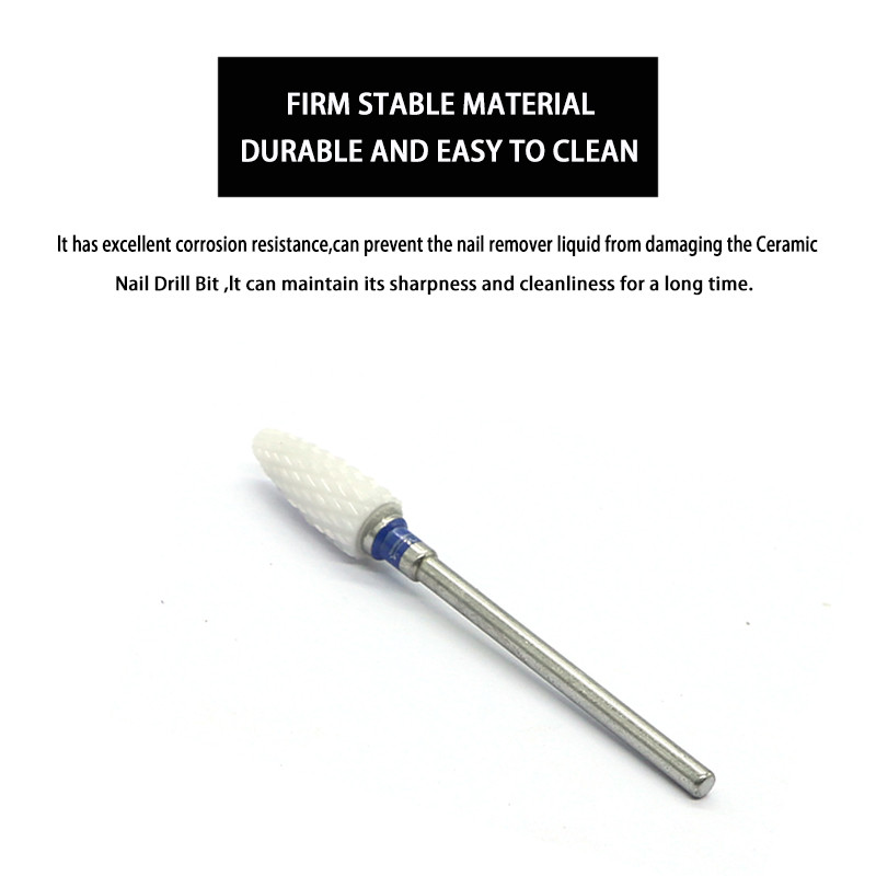 DDQ 7 gab kombinēto frēžu komplekts manikīram, keramikas nagu urbjmašīnu komplekts elektriski noņemšanas želejas pulēšanai