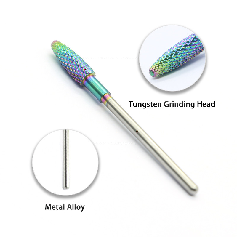 DDQ 1Gb konusveida karbīda volframa nagu urbjmašīna manikīra urbjmašīna frēzēšanai nagu vīles bufera nagu mākslas aprīkojuma instrumenti