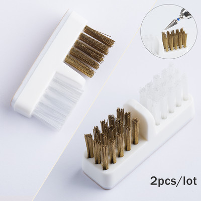 2 kom/lot Bitovi za nokte za manikuru za električnu bušilicu Dijamantna glodalica za manikuru Pedikura Rezač zanoktica Dodaci za nokte