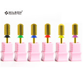 WILSON 3/32 collu lieli karbīda drošības naglu urbji, gludi apaļi augšpusē elektriskajai urbjmašīnai Ērti droši lietojami iesācējiem