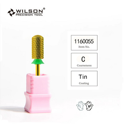 WILSON 3/32 collu lieli karbīda drošības naglu urbji, gludi apaļi augšpusē elektriskajai urbjmašīnai Ērti droši lietojami iesācējiem