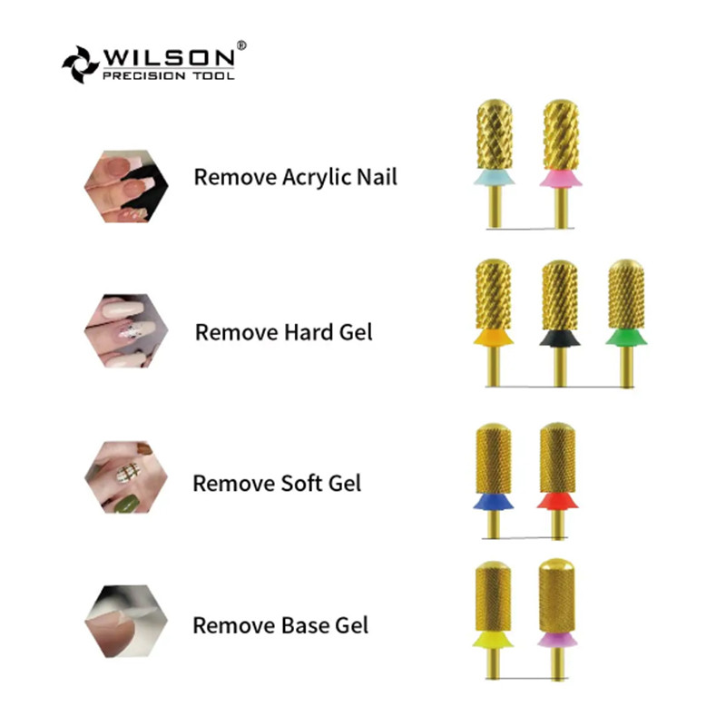 WILSON 3/32 collu lieli karbīda drošības naglu urbji, gludi apaļi augšpusē elektriskajai urbjmašīnai Ērti droši lietojami iesācējiem
