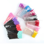 50Gb Skropstu birstes Aplauzuma birstes Vienreizējās skropstu tušas nūjiņas Aplikators Spoleri Skropstas Kosmētiskās birstītes Aplauzuma rīki