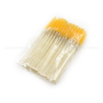 50Gb Skropstu birstes Aplauzuma birstes Vienreizējās skropstu tušas nūjiņas Aplikators Spoleri Skropstas Kosmētiskās birstītes Aplauzuma rīki