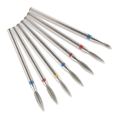 7gab nagu urbjmašīnas dimanta uzgaļi elektriskā manikīra pedikīra mašīnai frēzēšanas griezēja nagu vīles noņemšanas želejas lakas piederumi