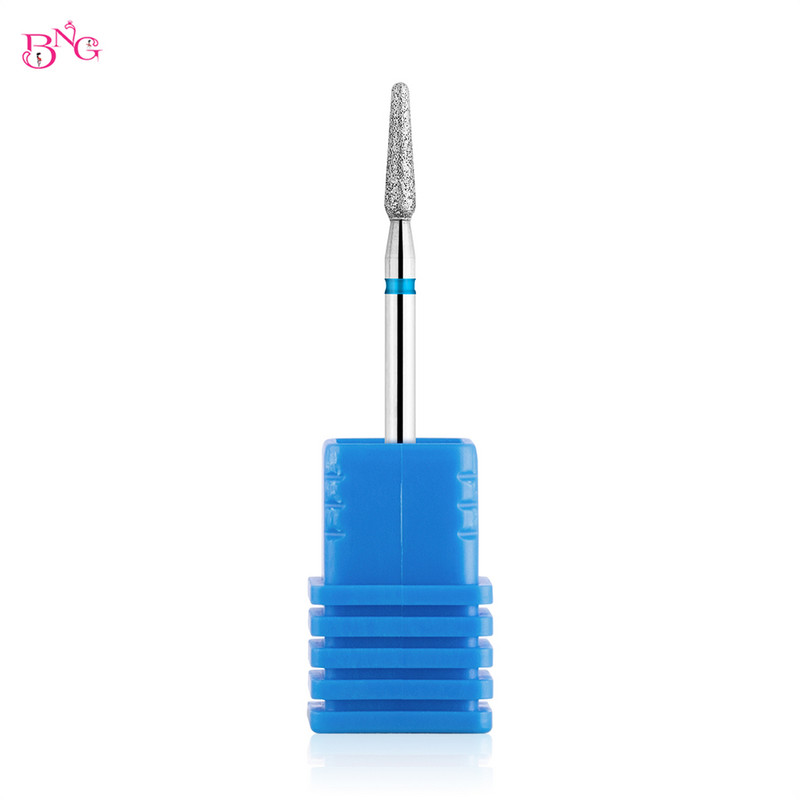BNG Spear dijamantno svrdlo za nokte 3/32" rotirajući rezač čičaka Rezači za manikuru Dodatak za bušilice Alat za uljepšavanje zanoktica