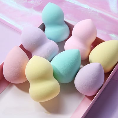 Gourd Cosmetic Egg märg ja kuiv määrdumiskindel jumestuskäsn Beauty Tools Super pehme professionaalne meigitööriist naiste tüdrukutele