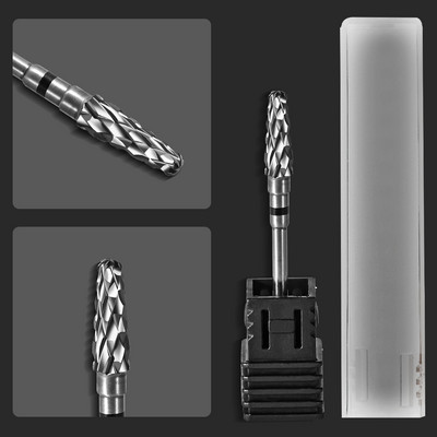 Izmērs C/F/M/XC/XF nagu urbji Profesionālie volframa nagu vīļu uzgaļi kāta urbjmašīna akrila nagiem mākslas noņemšanai