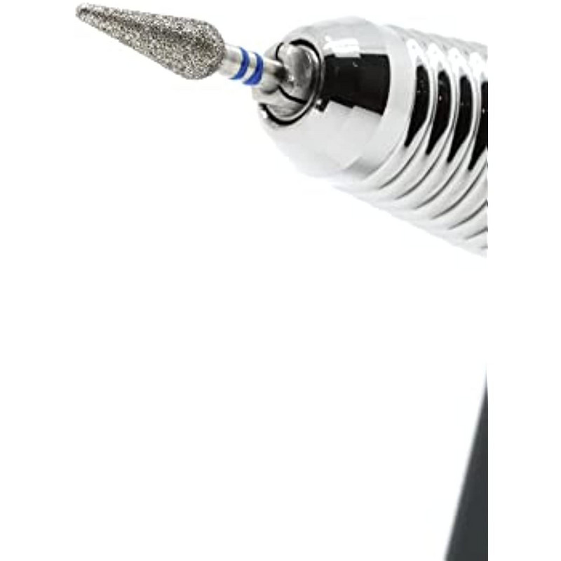 Dijamantna svrdla za nokte Savjeti za brusilicu za njegu stopala Srednje zrnate jagode Konusni oblik 4,0 mm za rad na noktima i žuljevima