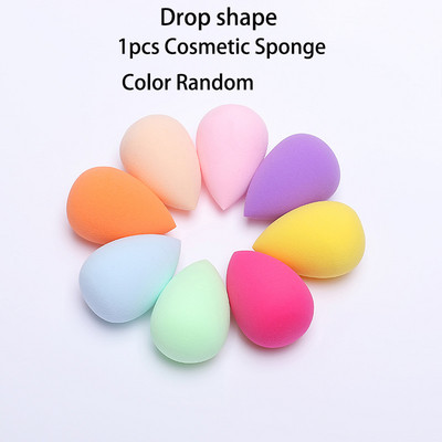 1kom spužva kozmetičke puff rasute veleprodaja Beauty Egg Tikva vodena kap Ukošeno jaje za šminku Soft Make Up Puff Beauty Makeup Alat