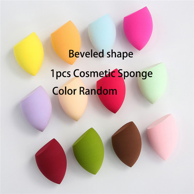 1kom spužva kozmetičke puff rasute veleprodaja Beauty Egg Tikva vodena kap Ukošeno jaje za šminku Soft Make Up Puff Beauty Makeup Alat