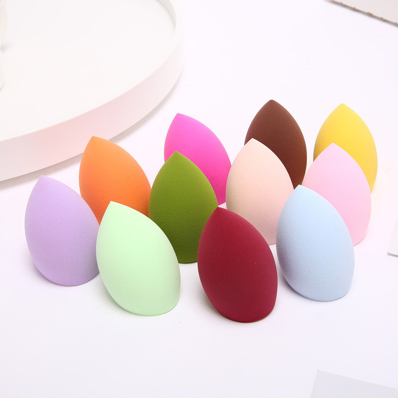 1kom spužva kozmetičke puff rasute veleprodaja Beauty Egg Tikva vodena kap Ukošeno jaje za šminku Soft Make Up Puff Beauty Makeup Alat