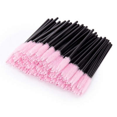 5/50/100 pcs Eyelash brush Extension Disposable Eye lashes Make Up Brushes Eyebrow Mascara Wand Applicator flexible can bent