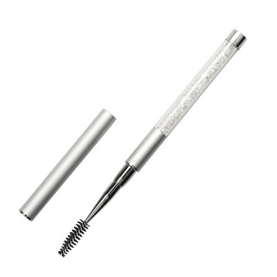 Rhinestone roktura skropstu birste Atkārtoti lietojamas skropstu birstes Skropstu tušas aplikatora birstītes Skropstu pieaudzēšanas grima rīks Skropstas