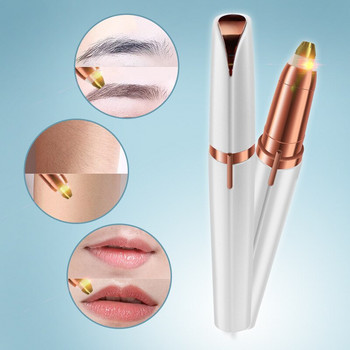 Дамски електрически тример за вежди Eye Brow Shaper Pencil Face Hair Remover за жени Автоматични самобръсначки за вежди Джобно ножче