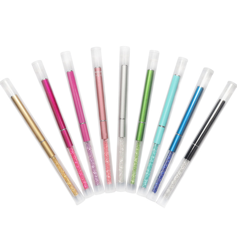 Aplauzuma skropstu birstes 10 krāsu birstes ar dimanta rokturiem.