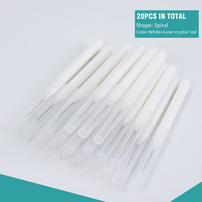 100/20 vienreizējās lietošanas skropstu tušu nūjiņas aplikators skropstu birstītes skropstu pieaudzēšanai, uzacu un kosmētikas kristāliska kosmētika