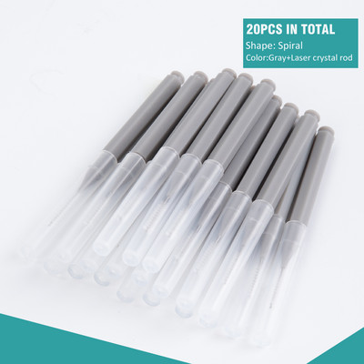 100/20 vienreizējās lietošanas skropstu tušu nūjiņas aplikators skropstu birstītes skropstu pieaudzēšanai, uzacu un kosmētikas kristāliska kosmētika