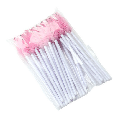 25/50 de buc Perii de gene de unică folosință în formă de picătură pieptene cosmetice portabile Baghete de rimel Extensie gene Instrumente de machiaj