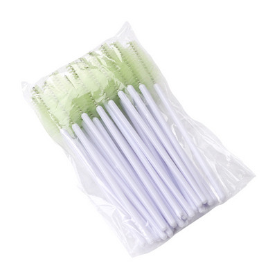 25/50 de buc Perii de gene de unică folosință în formă de picătură pieptene cosmetice portabile Baghete de rimel Extensie gene Instrumente de machiaj