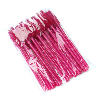 25/50 de buc Perii de gene de unică folosință în formă de picătură pieptene cosmetice portabile Baghete de rimel Extensie gene Instrumente de machiaj